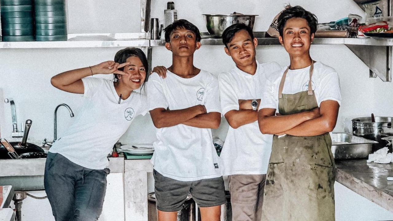 Swell Hotel, Pool Bar & Restaurant Tanah Lot Esterno foto