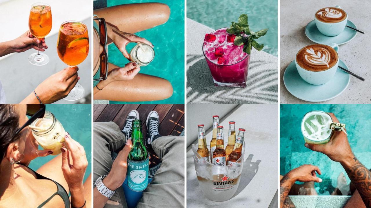 Swell Hotel, Pool Bar & Restaurant Tanah Lot Esterno foto