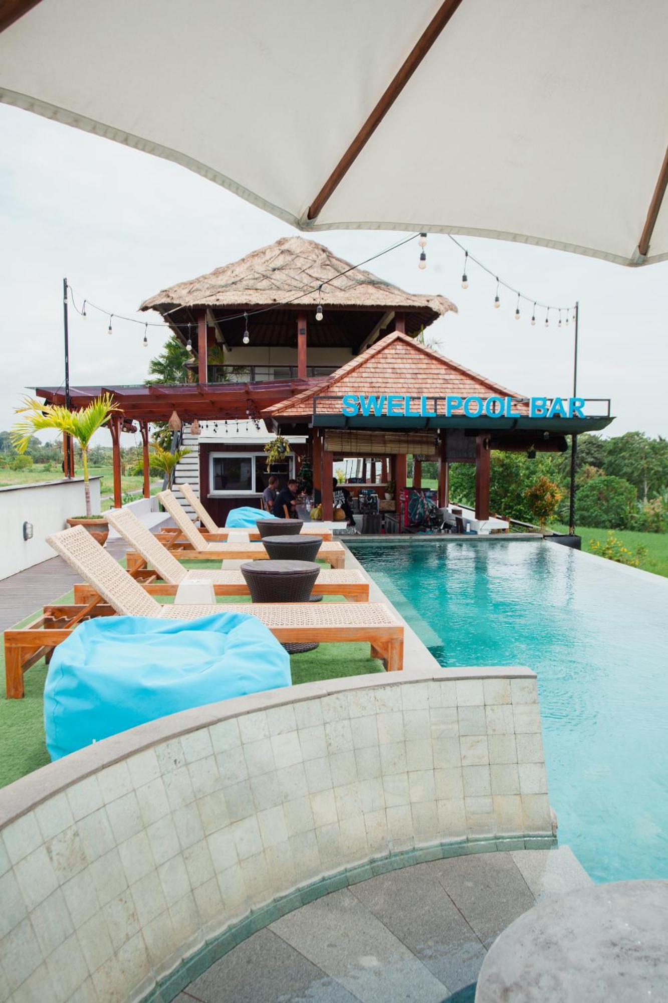 Swell Hotel, Pool Bar & Restaurant Tanah Lot Esterno foto
